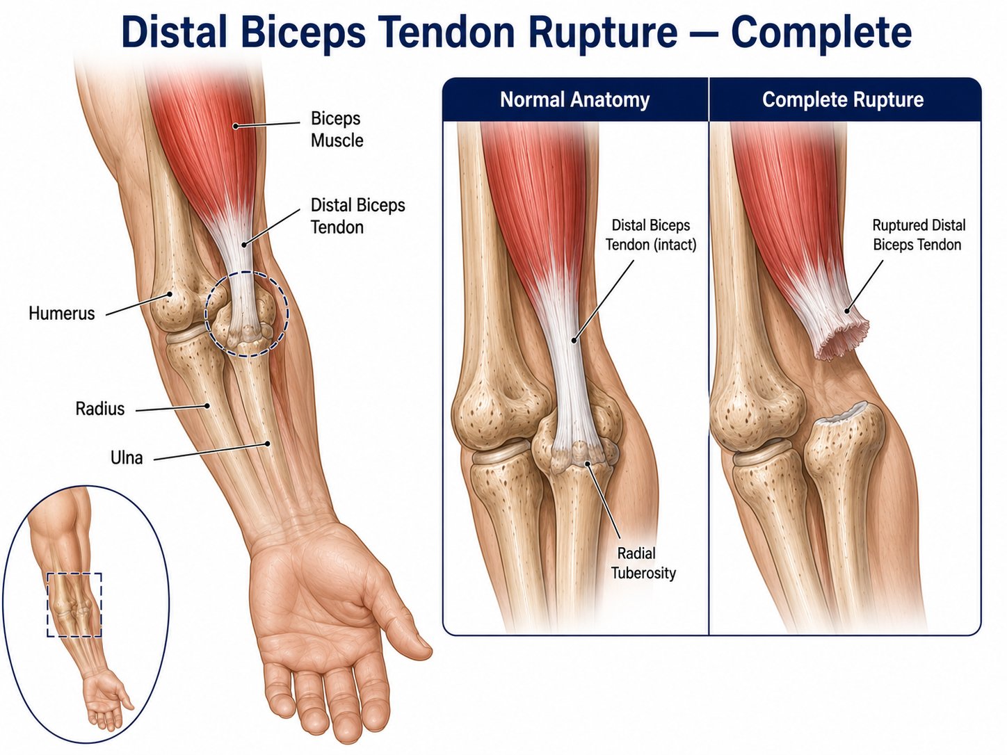 Distal Biceps Tendon Rupture