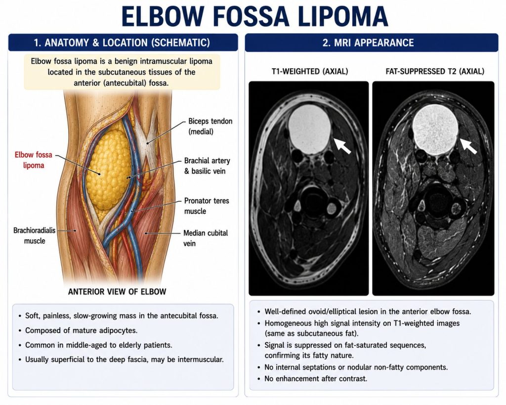 Elbow Fossa Lipoma