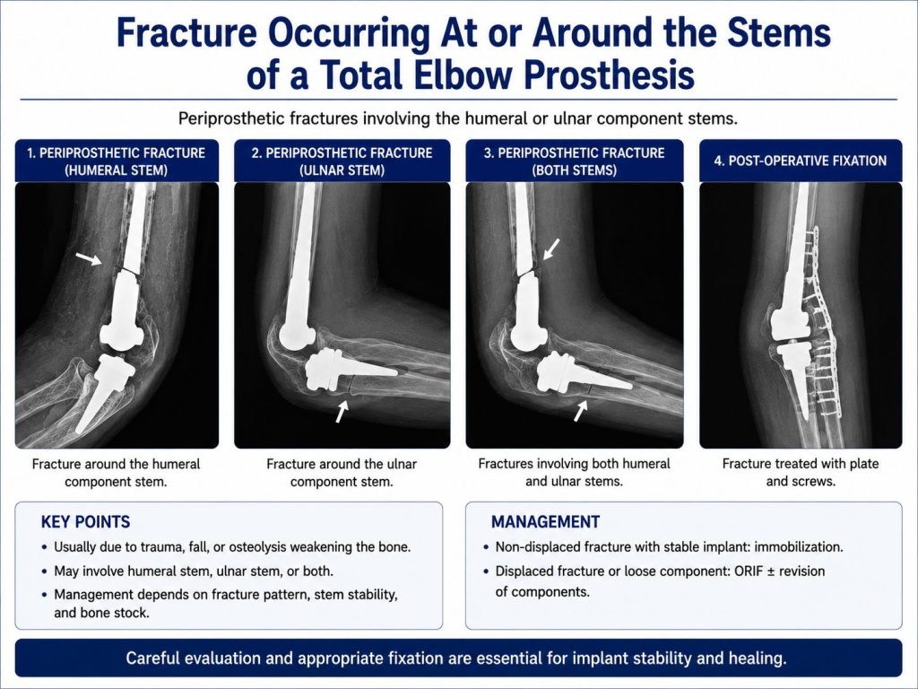 Periprosthetic Fracture Around Total Elbow Arthroplasty