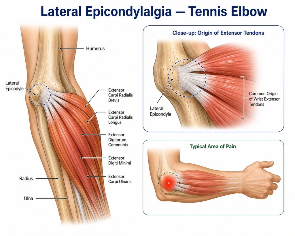 Lateral Epicondylalgia — Tennis Elbow